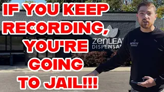 Karens Tell First Amendment Auditor It s ILLEGAL To Record Dispensaries