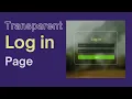 Login page with blur EFFECT on FOCUS using HTML CSS and Javascript