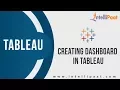 Creating Dashboard in Tableau Tableau Tutorial Tableau Online Training Intellipaat