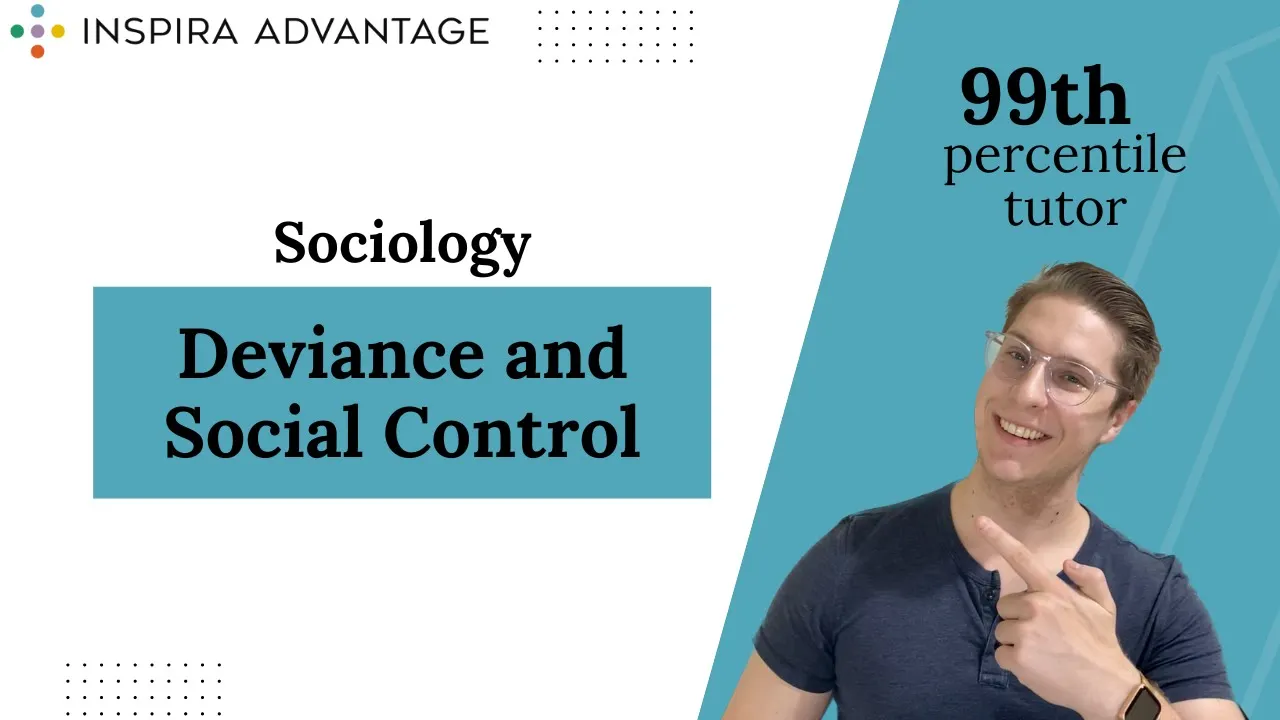 Sociology: Deviance and Social Control | MCAT Crash Course