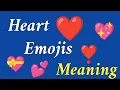 Heart Emojis Meaning emoji ka matlab Whatsapp Heart Emojis emoji pictures
