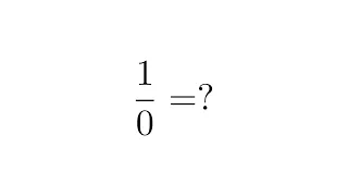 Actually you CAN divide by zero