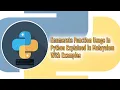 Enumerate Function Usage in Python Explained in Malayalam With Examples