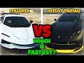 GTA 5 - ITALI RSX vs OCELOT PARIAH FASTEST CAR TEST