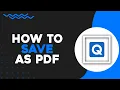 How To Save Quizlet as PDF Easiest Way
