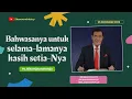 Download Lagu BAHWASANYA UNTUK SELAMA-LAMANYA KASIH SETIA-NYA | Ps.Niko Njotorahardjo (Online Service 25 DEC 2025) MP3