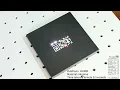 Scotle 5W UV Laser Marking Machine Metal Marking Demo
