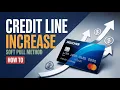 How to Request a Credit Line Increase on Your Discover Card - Soft Pull