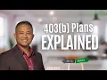 403 b Plans Explained Avoid These Costly Mistakes - w Roy Gagaza