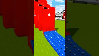 1000 IPhone Dominoes The Countdown Begins 3 2 1 Shorts 