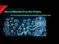 How to Make Best From Our Projects Lesson 0 1 Machine Learning