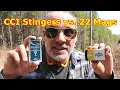 CCI Stingers vs 22 Magnums