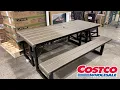 Costco Lifetime Foldable Picnic Table Outdoor Folding Table Deal