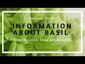 Download Lagu Information About Basil – Identification, Uses and Benefits