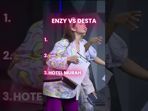DESTA BIKIN ENZY EMOSI LAGI, UJUNG-UJUNGNYA BERANTEM #vindes #vincent #desta #enzy #hesti