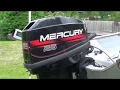 2 stroke mercury 25hp installing a new outboard water pump impeller and coldstart
