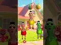 Download Lagu Hamud Habibi merah kuning hijau, Labubu dan Sprunki games sundul buah-buahan #kartun
