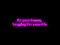 Slick Killa - Your Final Message (Lyrics Edit)