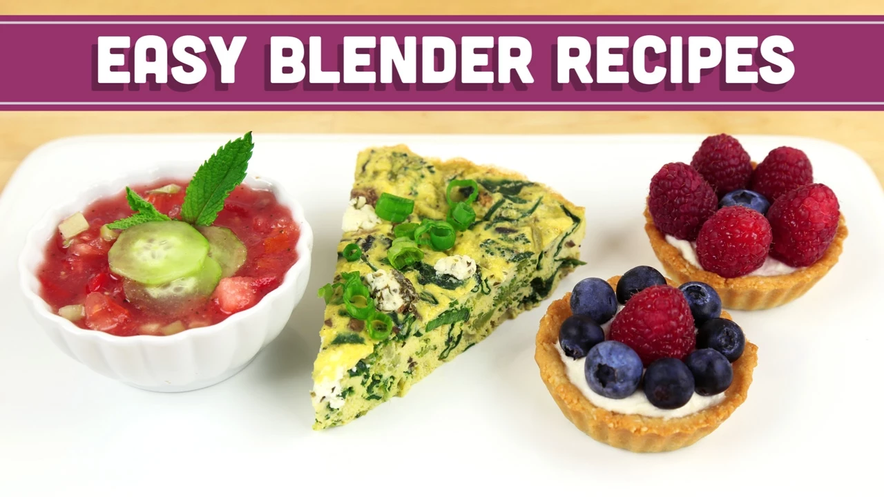 Blender Recipes! Gazpacho! Quiche! Tart! Mind Over Munch: Wedding Registry Collaboration