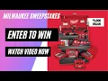 FREE Milwaukee Tools - Sweepstakes over 5K Value