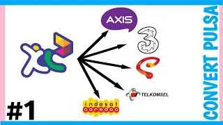 Cara transfer pulsa XL ke semua operator. 