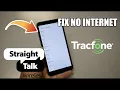 Fix no internet APN Settings for Tracfone Straight talk Net10 on AT T