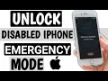 How To Unlock Any iPhone Disabled Without Computer And Bypass iPhone Disabled Connect to iTunes