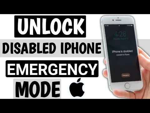 Download MP3 How To Unlock Any iPhone Disabled Without Computer And Bypass | iPhone Disabled Connect to iTunes |