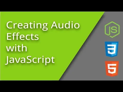 Download MP3 Intro to JavaScript Audio Effects on Webpages
