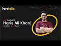 Personal Portfolio website using pure HTML CSS and JavaScript