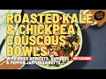 HelloFresh Roasted Kale Chickpea Couscous Bowl Recipe ASMR Cooking