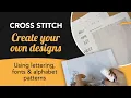 Easy Cross-Stitch Patterns Letters and Fonts You Can DIY