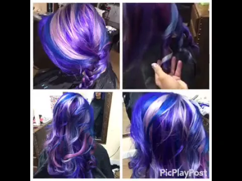 The Northern Lights hair color by Minerva