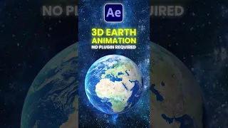 CC Sphere 3d Spinning Earth in After Effects
