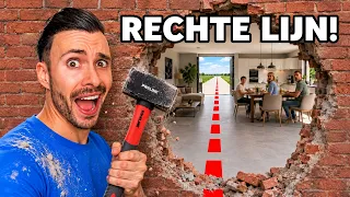 IN 1 RECHTE LIJN LOPEN TOT JE NIET VERDER KAN!