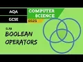 52 AQA GCSE 8525 SLR8 - 3 2 Boolean operators