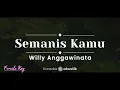 Semanis Kamu – Willy Anggawinata (KARAOKE AKUSTIK - FEMALE KEY)