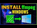 Download Lagu How to Install FFMPEG on Windows (2025)