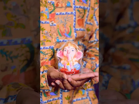 Chhota Sa Ganpati jiiiπβ€οΈ || #shorts #vishalsinghrajput || #ganpati #viral #ytshorts #tiktok ππ