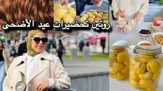 للأسف هذا سبب الغياب 😢 تحضيرات عيد الاضحى 🐏ببيتي  الجديد تغطية الشيب باي باي الصباغة الحامض مصير