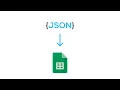 Import JSON data into Google Sheet - NoCodeAPI