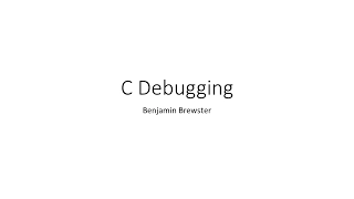 2 6 C Debugging
