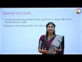 Single Linked List - Deletion at Beginning DSA Explained by Kiran Mayee Madam