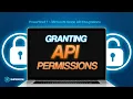 DevOps - Granting API Permissions