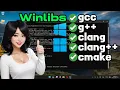 Download and Install Winlibs build tools on Windows