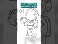 Astronaut Coloring Book for