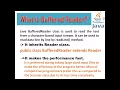 Buffered Reader in Detail
