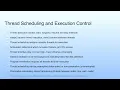 Short Summary Lecture 28 Multithreading-II