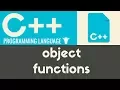 Object Functions C Tutorial 29