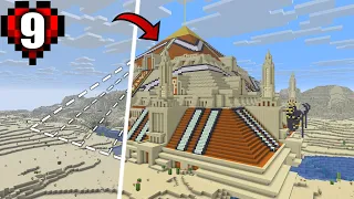 Tôi xây Siêu KIM TỰ THÁP Sa Mạc Khổng Lồ trong Minecraft Hardcore